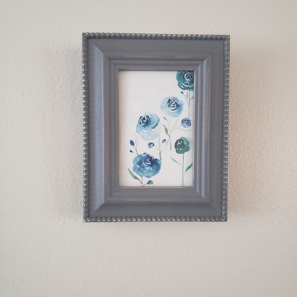 Minimal mini water color for gallery wall